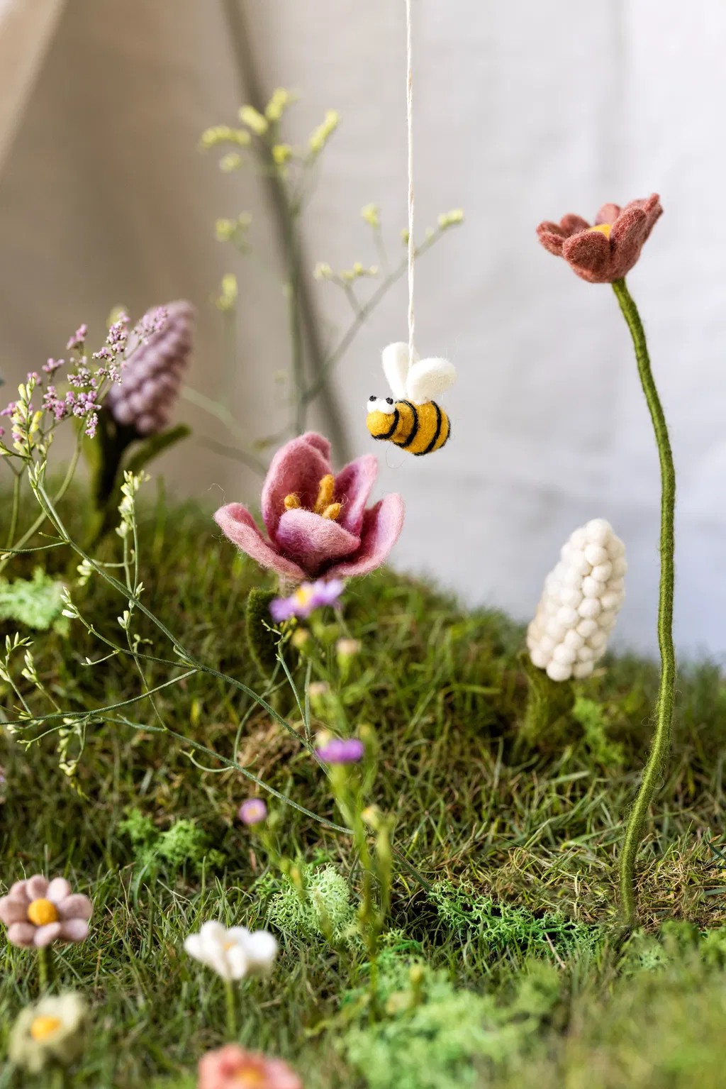 Anhänger Biene, 3er Set