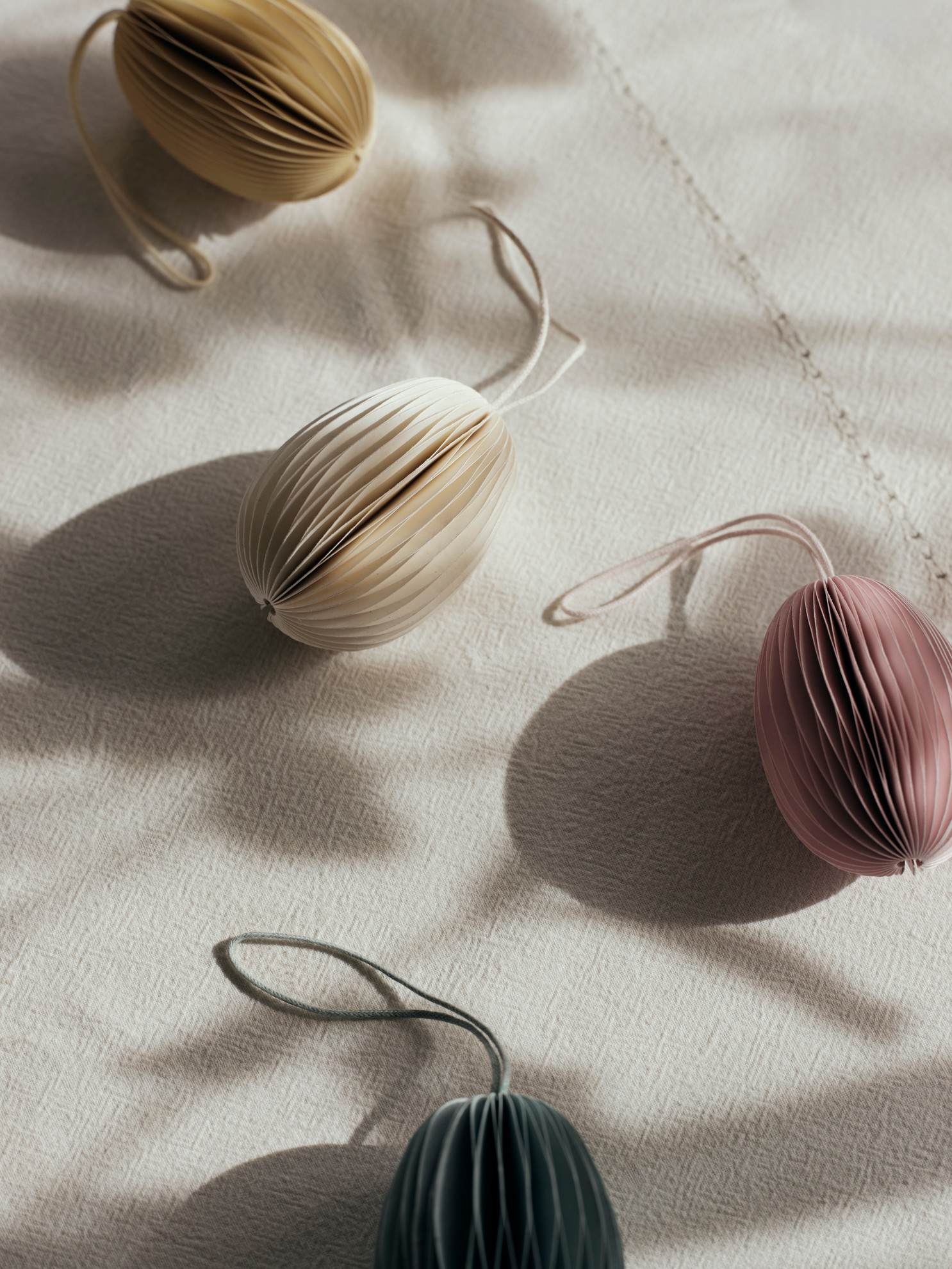 Papieranhänger Ei Megan Rose Pink