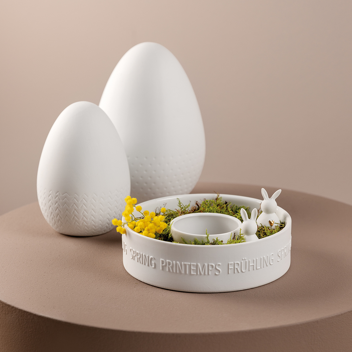 Ostern Mini-Porzellanhasen 2er Set