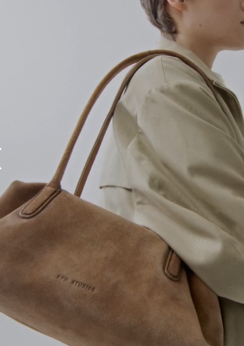 Handtasche CPH521 suede new brown