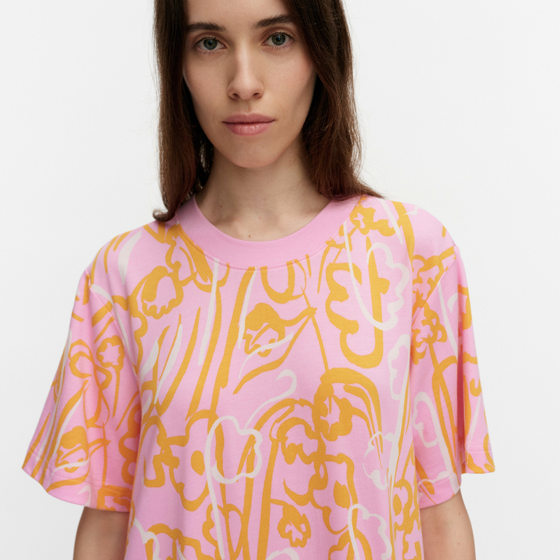 Kleid KOKONAISUUS Ensikukat pink/light pink/ orange