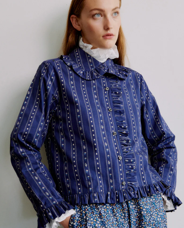 Bluse NAOMI Belle Blue