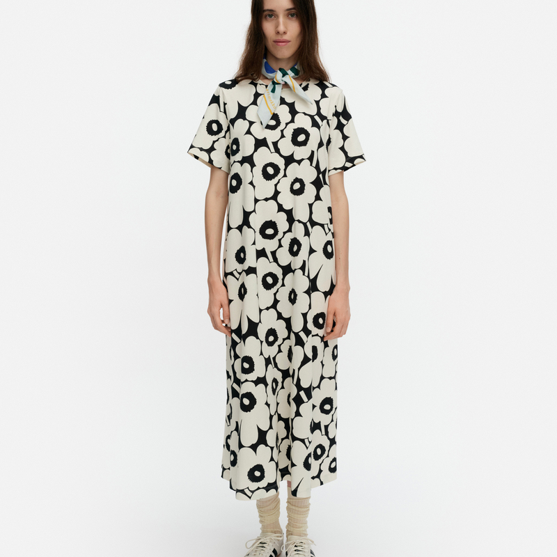 Kleid PISTEINEN UNNIKO VIETNAM black/ offwhite