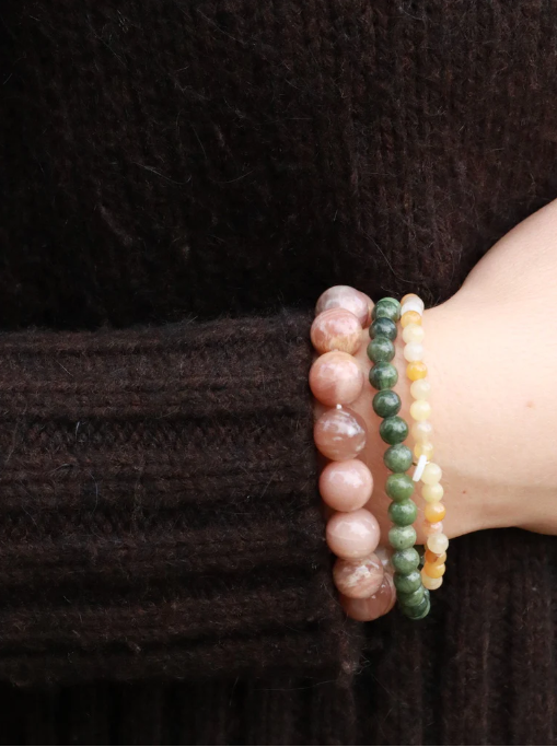 Armband Chunky Sunstone