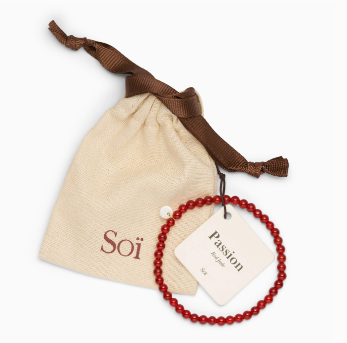 Armband Petite Red Jade
