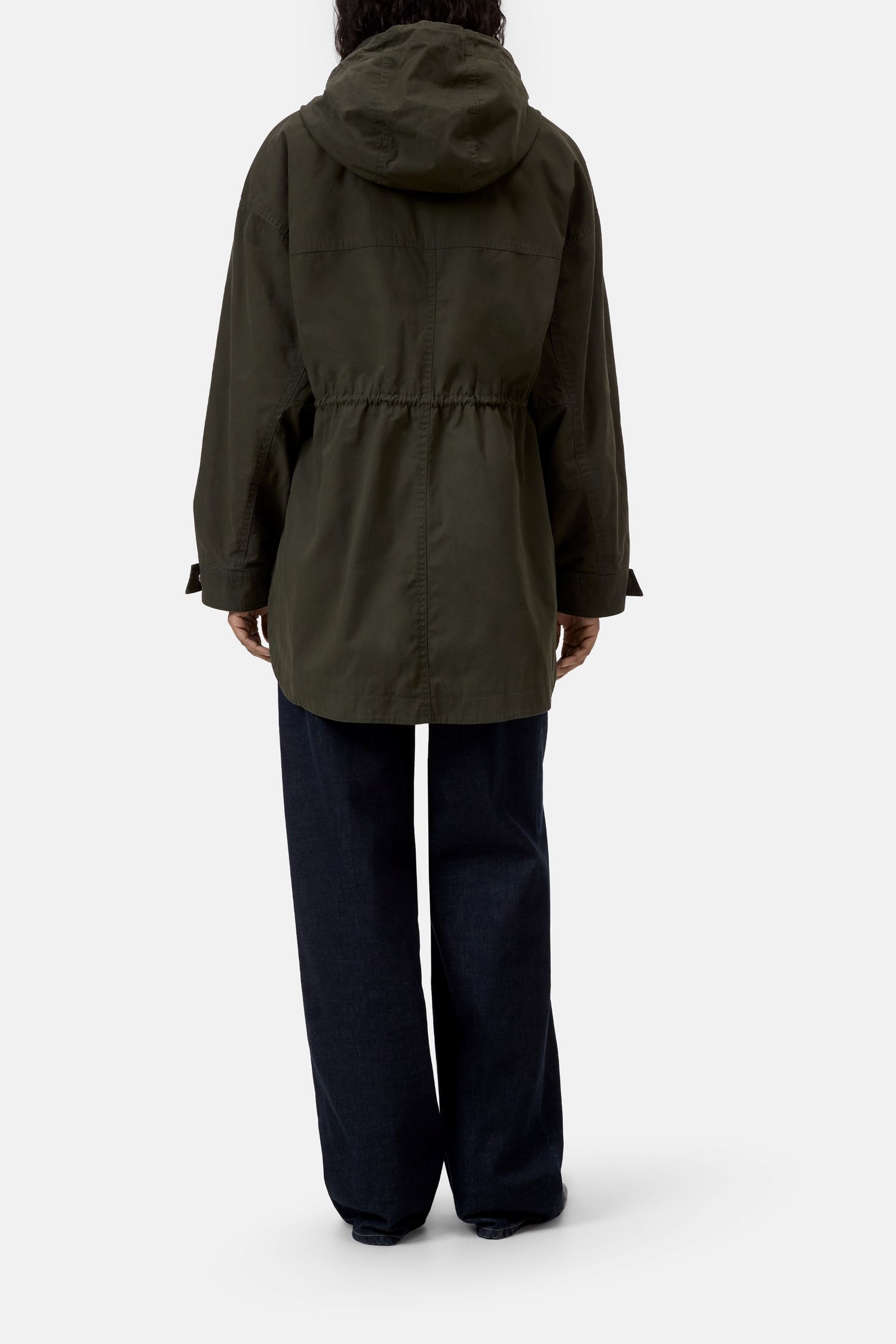 Jacke Parka dark olive green