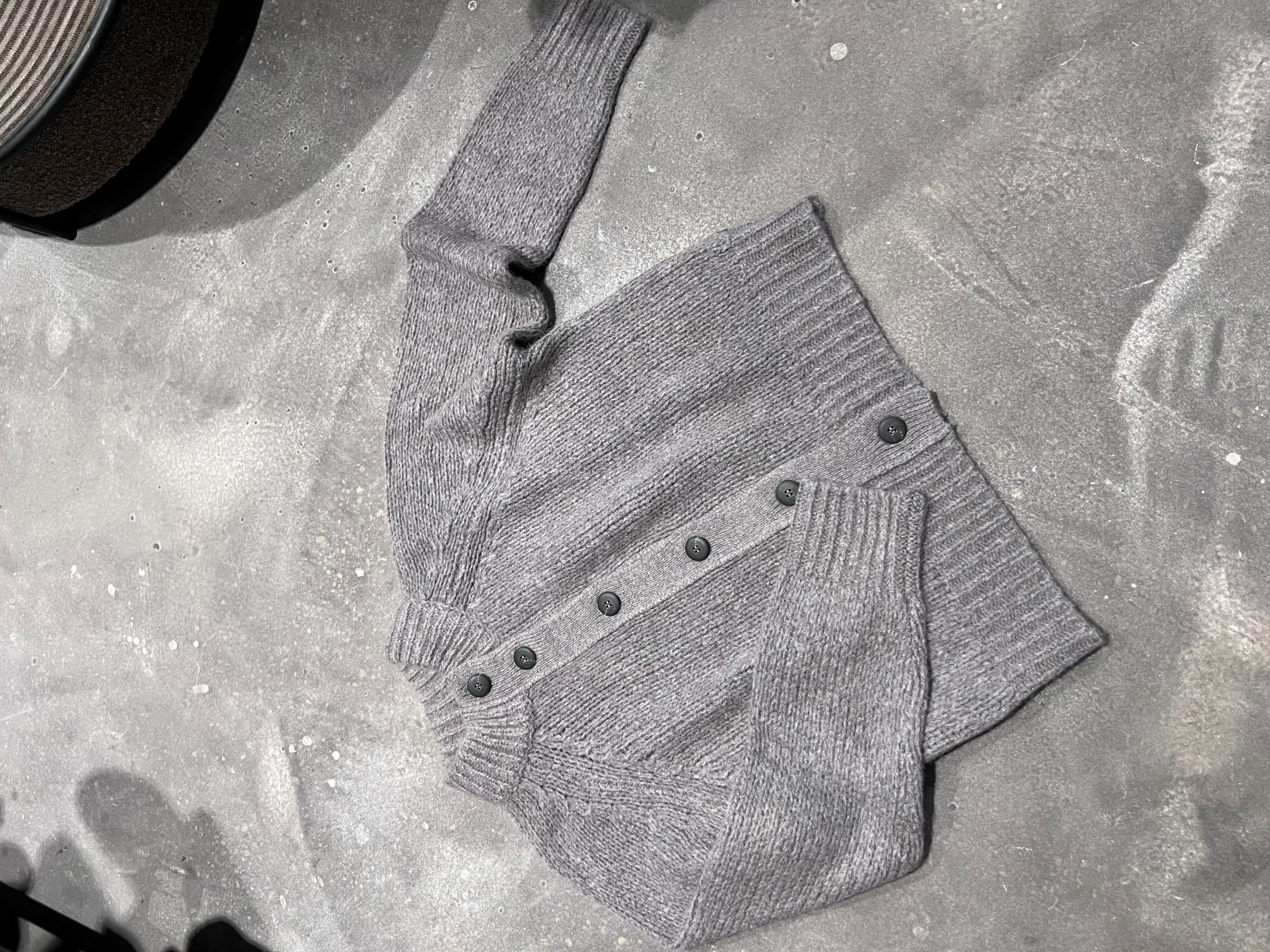 Kaschmir Cardigan Bessie mud