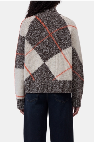 Rollkragenpullover Almond cream