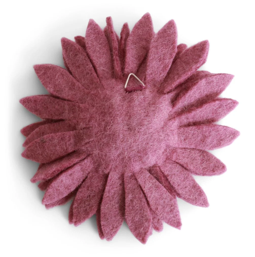 Wanddekor Gerbera helles lila