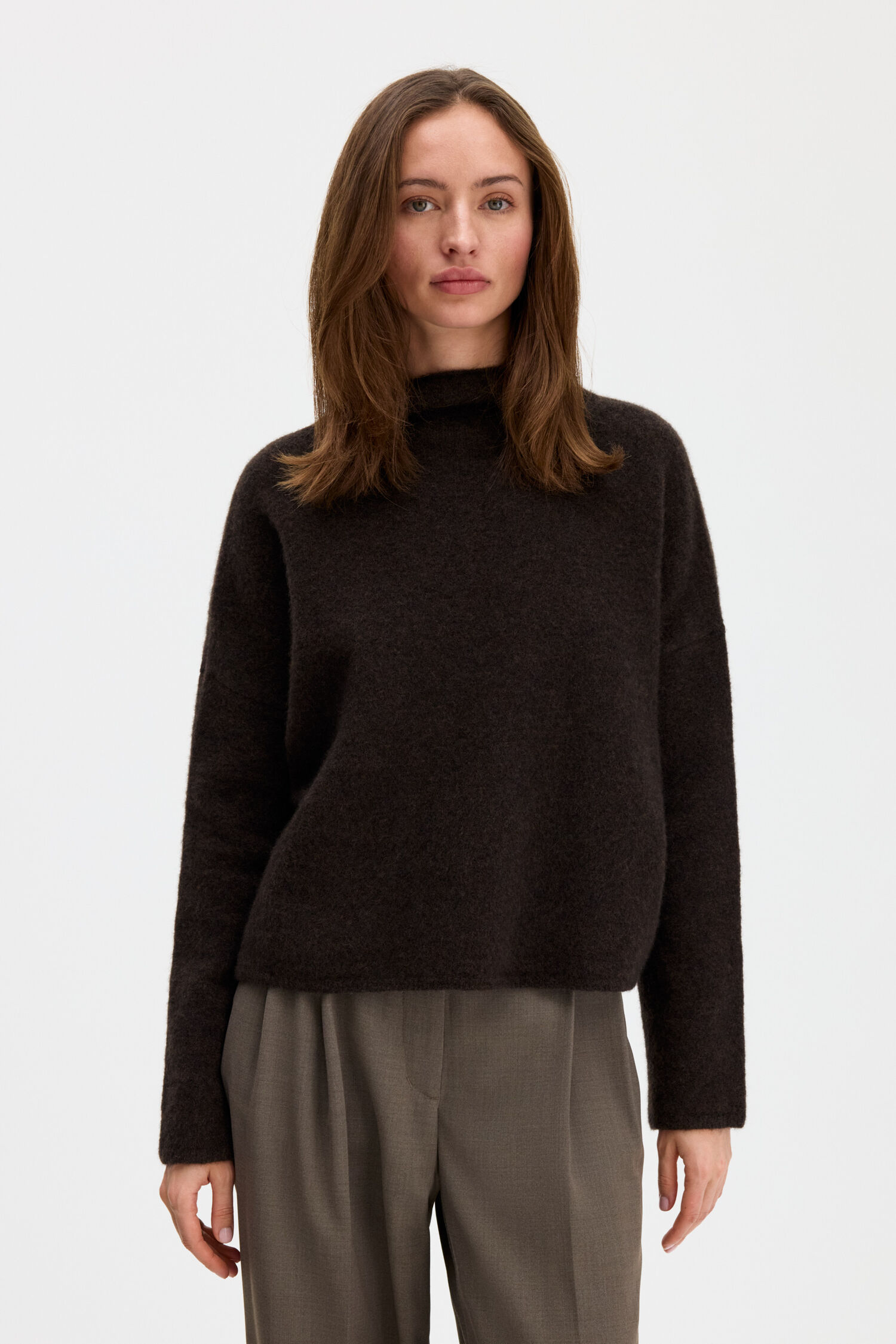 Sweater Mika Yak Golden Brown