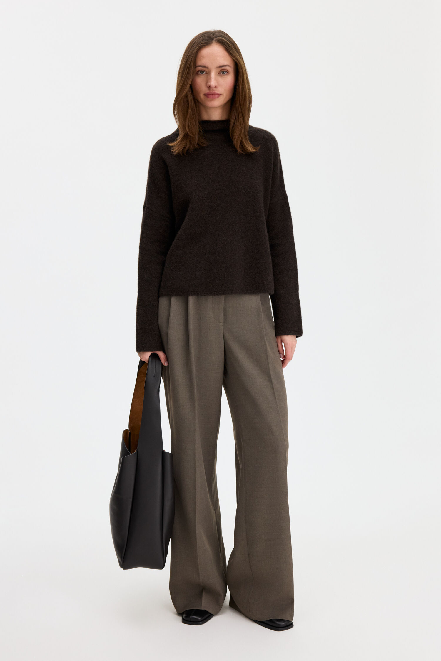 Sweater Mika Yak Golden Brown