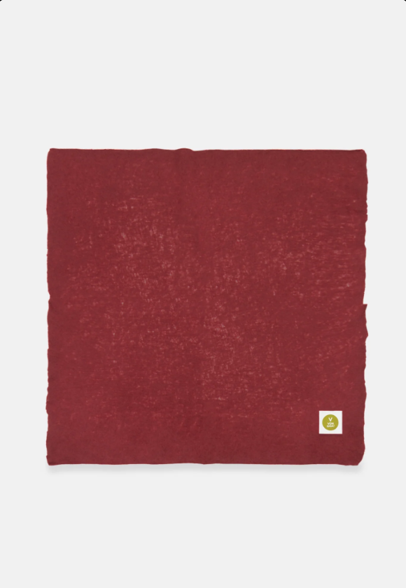 Bandana Cashmere uni weinrot