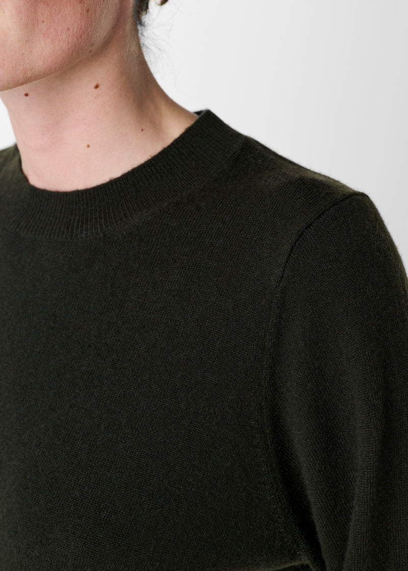 Pullover Wolle/ Cashmere Pine Green