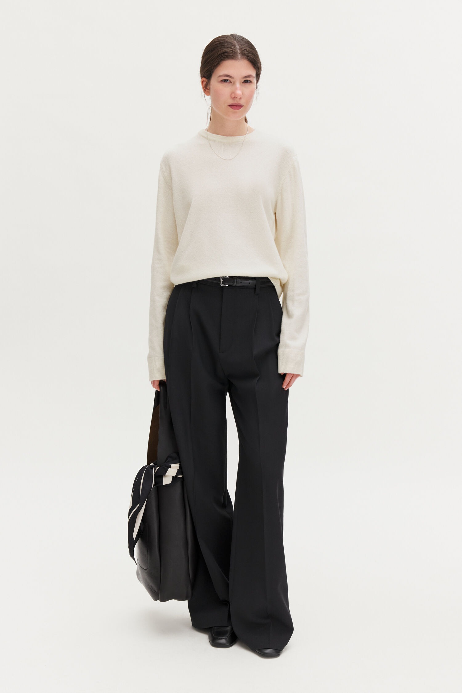 Wollpullover Soft Wool Off-White