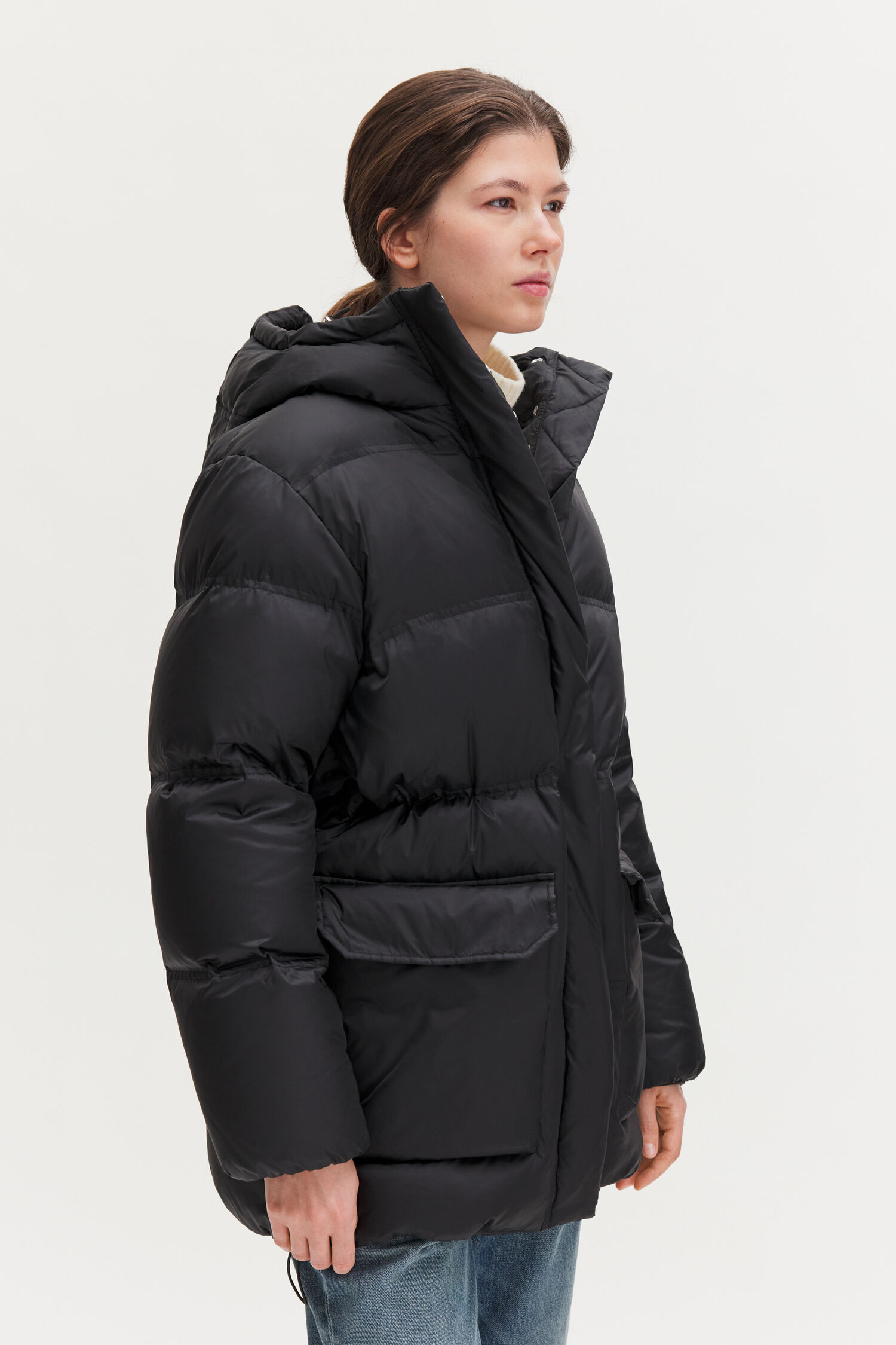 Puffer Jacke black