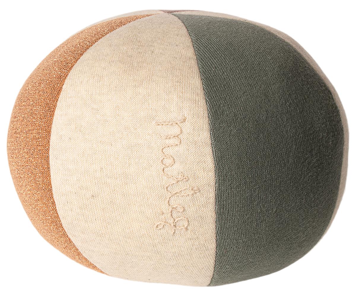 Ball Dusty green/Coral glitter